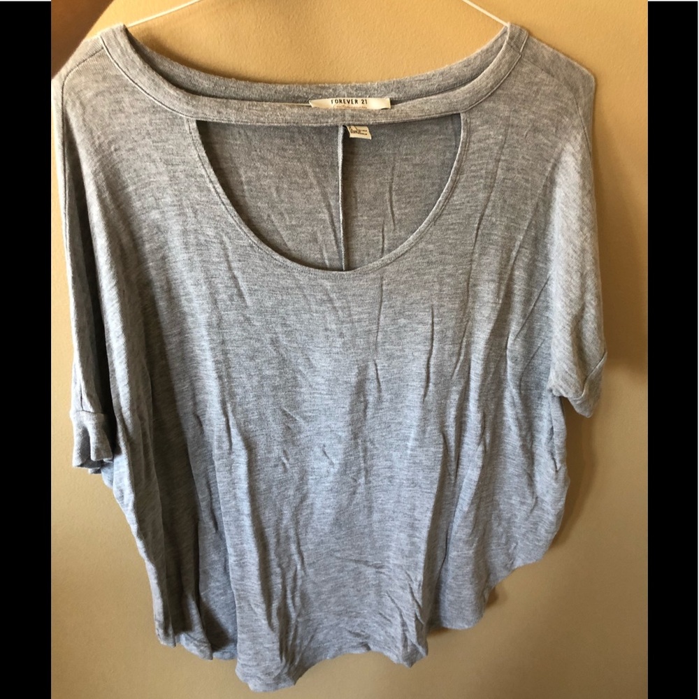 Forever 21 Cutout T-shirt